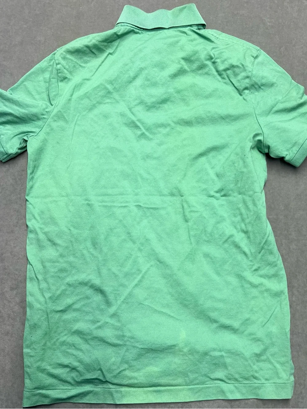 Ralph Lauren Boys' Seafoam Green Polo with Navy Pony